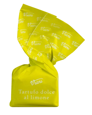 Tartufi Dolci al Limone – weiße Schokoladentrüffel mit Zitrone Tartufo Viani
