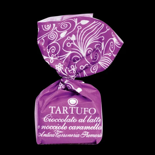 Tartufi Dolci – Vollmilchtrüffel mit karamellisierten Haselnüssen Tartufo Antica Torroneria Piemontese
