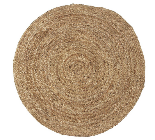 IB Laursen Teppich rund natur – Jute Ø 90 cm