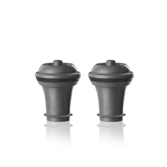 Vacu Vin Weinstopfen 2er-Set – Grau