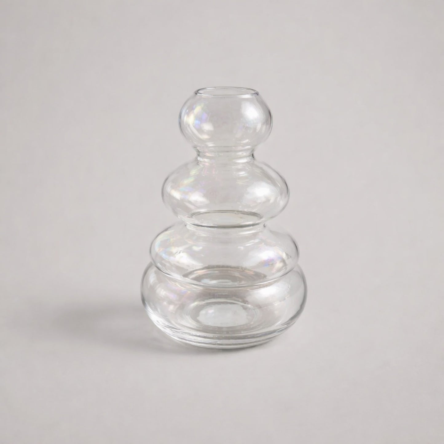 Skulpturale Glasvase mit Schimmer – schlicht, aber besonders Vase Das Zierwerk
