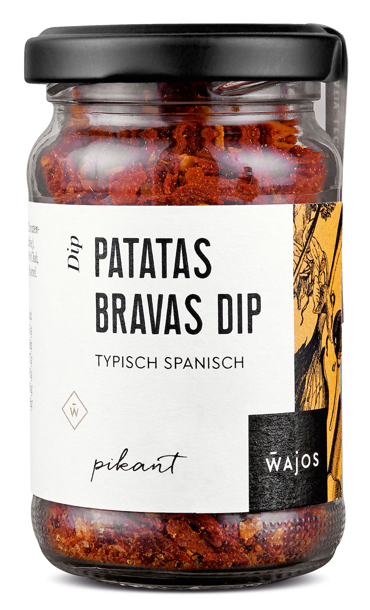 Wajos Patatas Bravas Dip Mini – Typisch spanisch & pikant | 75 g Dips Wajos