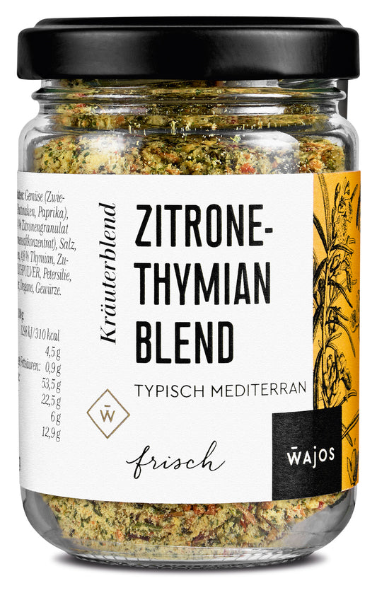 Zitronen-Thymian Blend – Mediterraner Kräuter-Mix