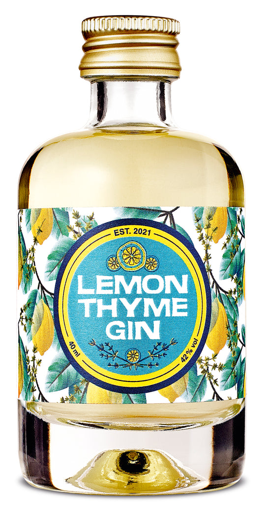 Wajos Lemon Thyme Gin Mini – 40 ml | 42 % vol