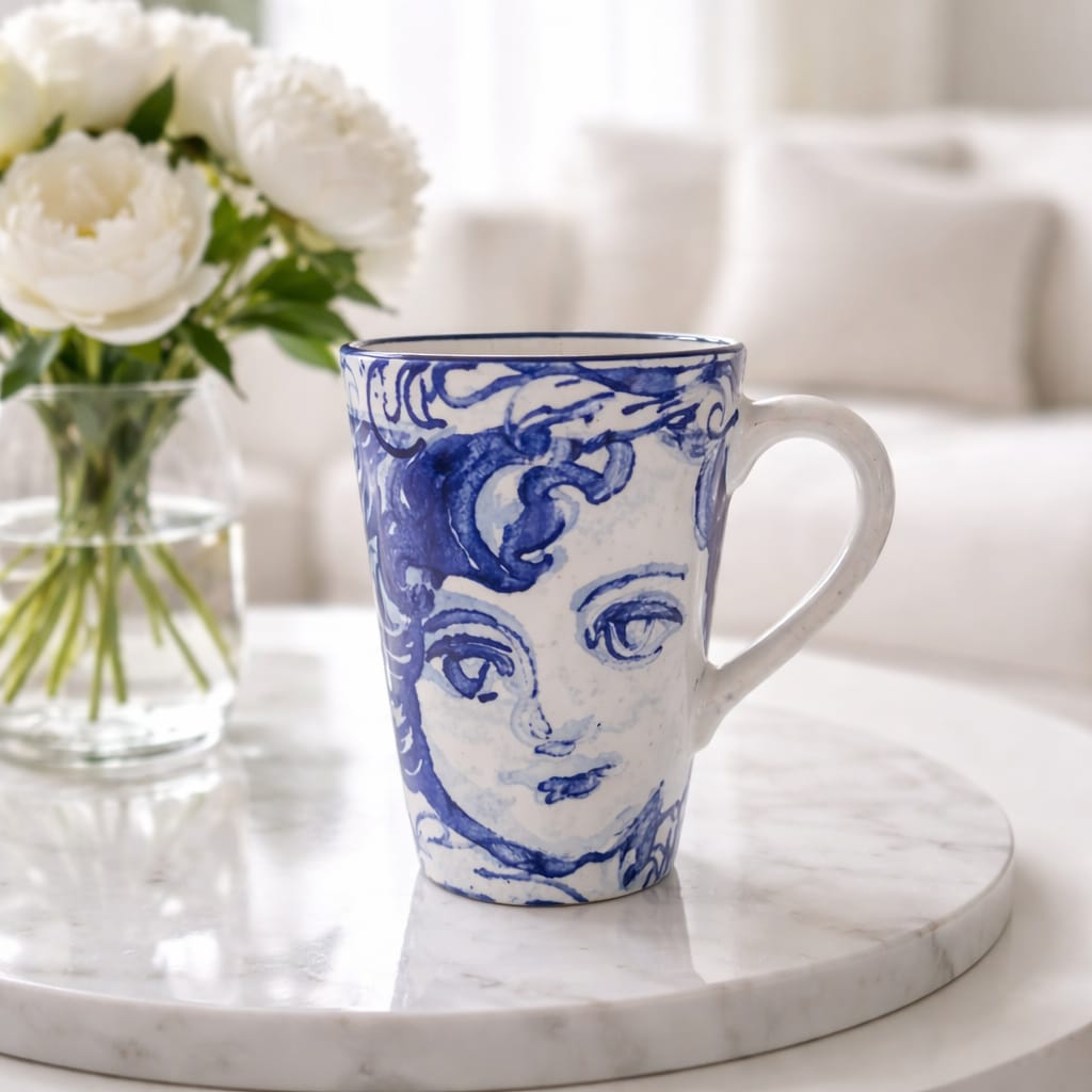 Rafael-Tasse von Vista Portugese – Handgefertigte Keramikkunst aus Portugal Tasse Vista Portugese