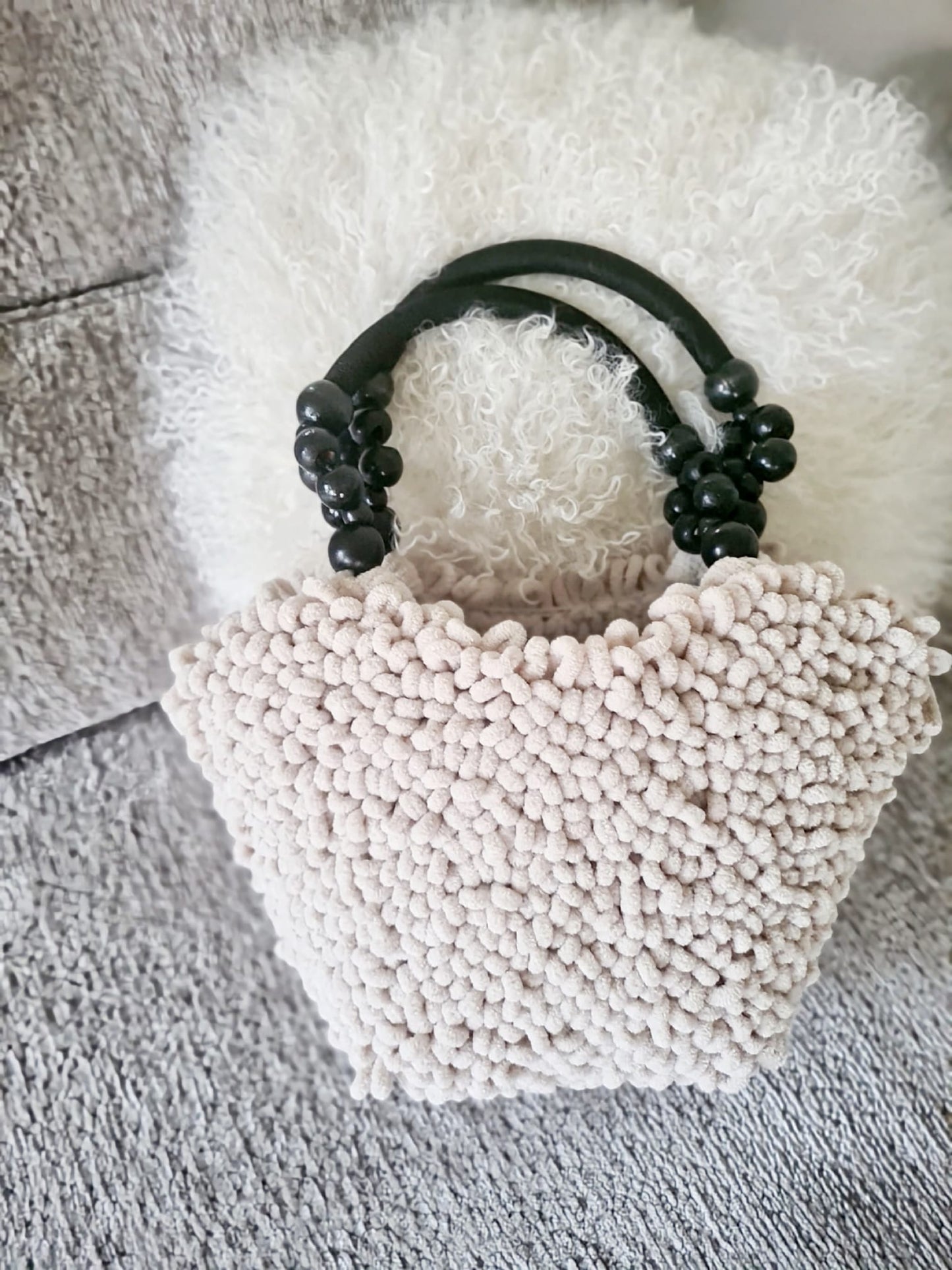 Handgemachte Struktur-Tasche – weich, stilvoll & absolut einzigartig Tasche Das Zierwerk