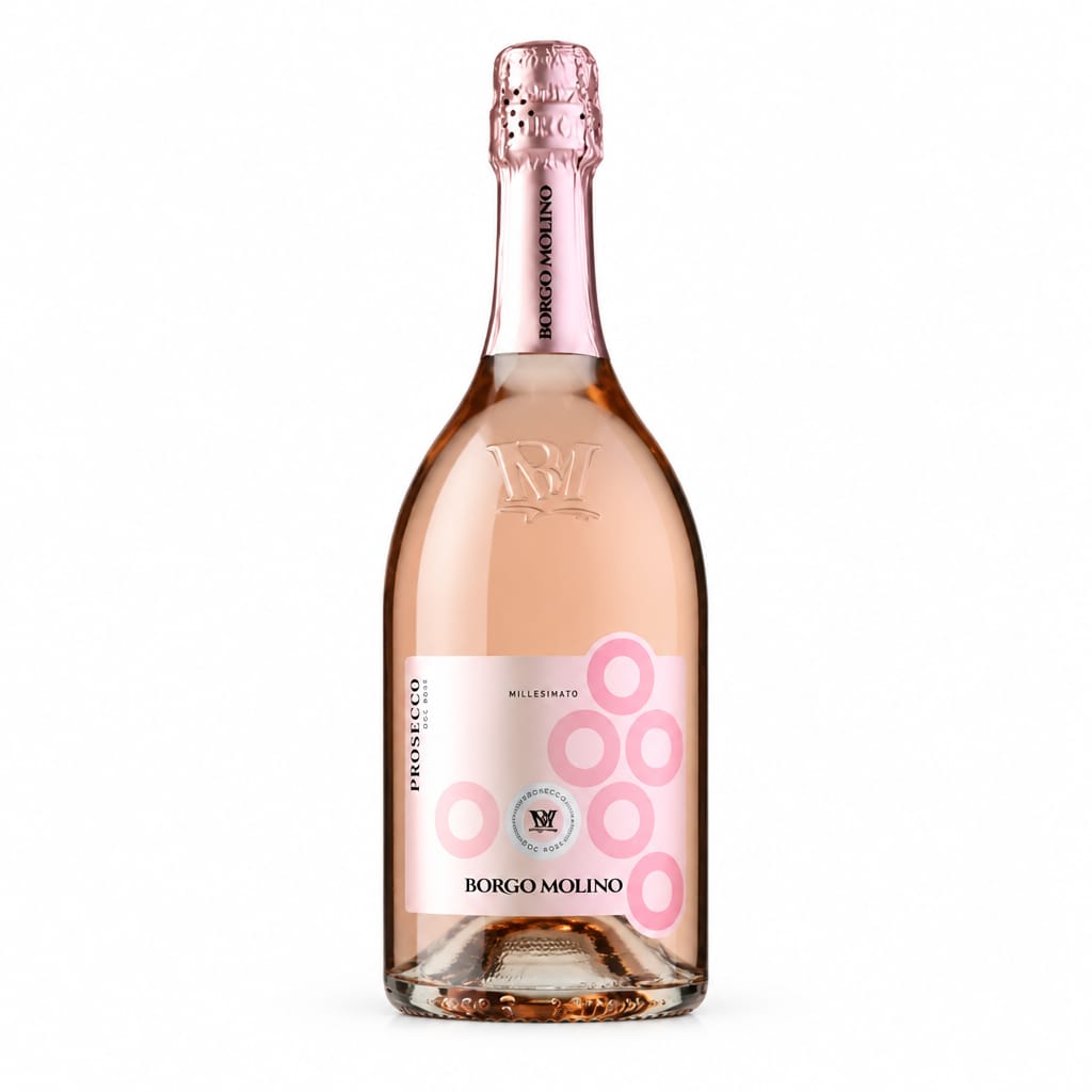 2025 Borgo Molino Prosecco Rosé Millesimato Extra Dry