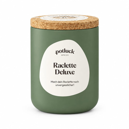 Potluck Raclette Deluxe – Gewürzzubereitung mit Paprika, Cumin & Rauch Gewürz Potluck