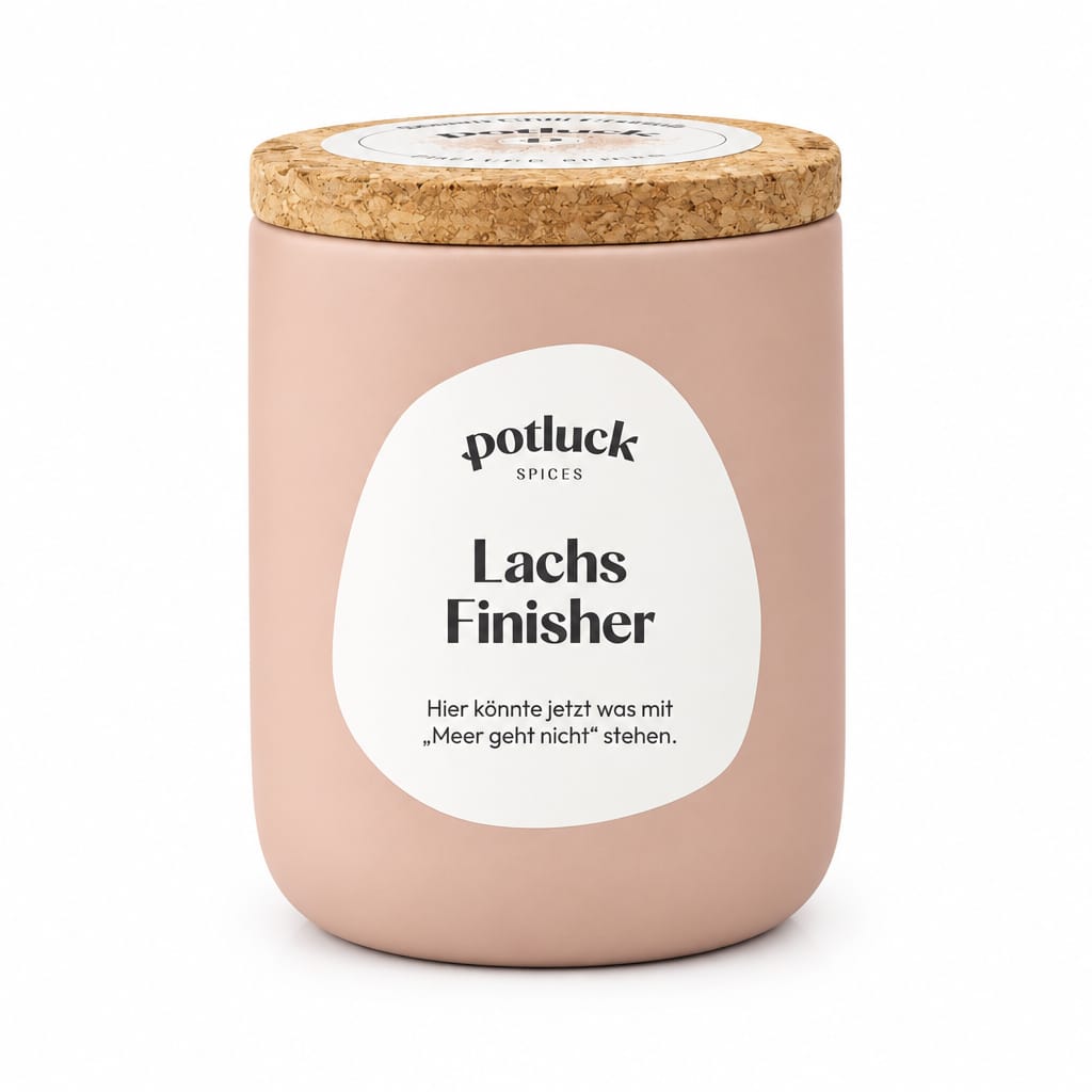 Potluck Lachs Finisher – Gewürzzubereitung für Fisch & Meeresfrüchte Gewürz Potluck