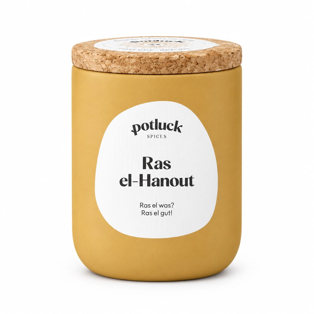 Potluck Ras-el-Hanout – Nordafrikanische Gewürzmischung | Couscous, Lamm & mehr Gewürz Potluck