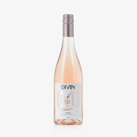 DIVIN Rosé 0,0% – alkoholfreier Rosé aus der Loire Alkoholfrei Zenotheque