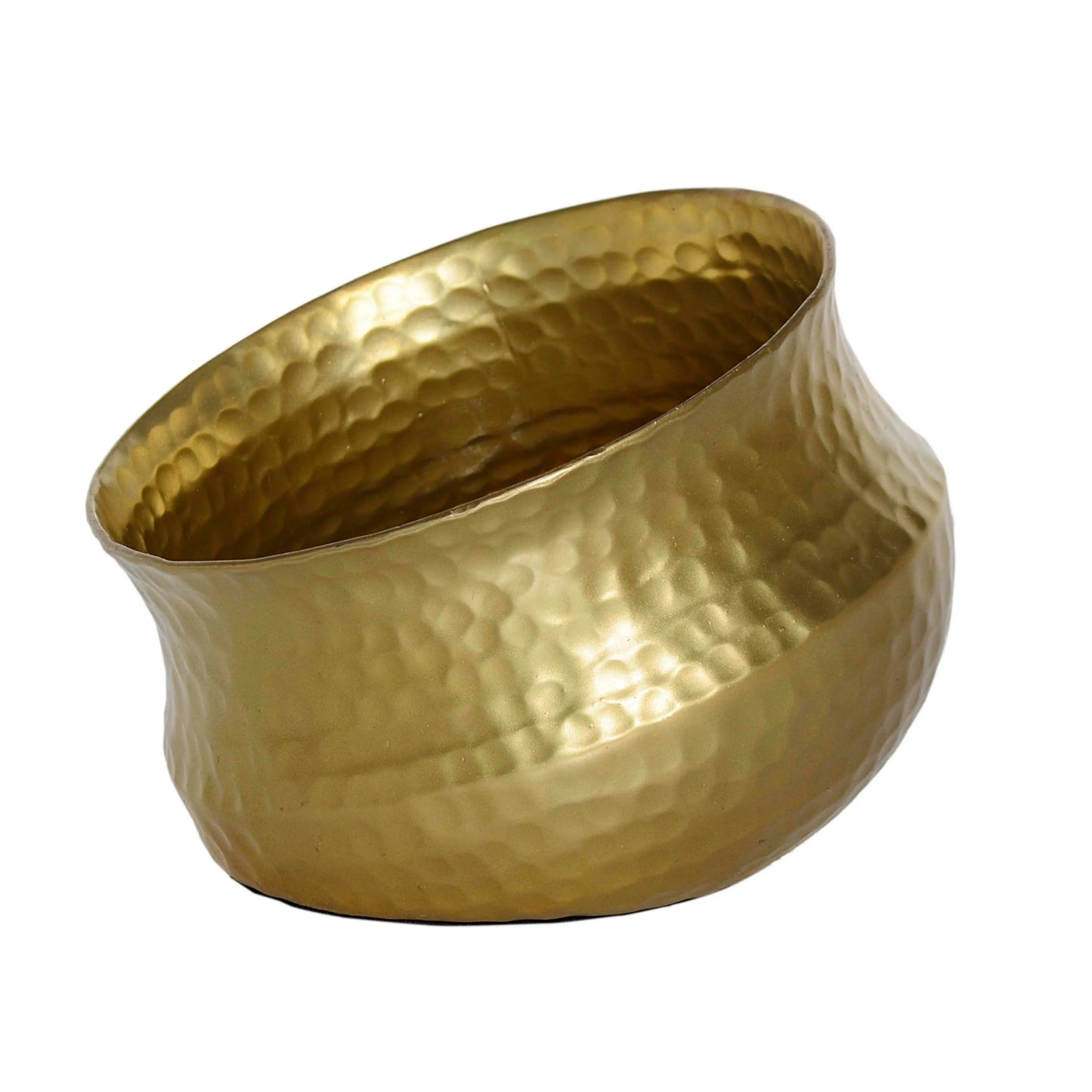 Windlicht / Übertopf in BRONZE 10x10x8