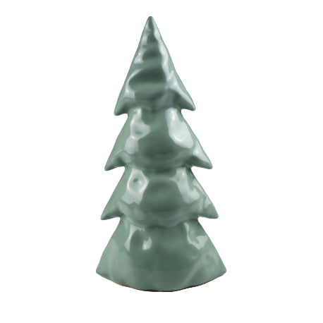 Keramik Weihnachtsbaum Mint – 30 cm Deko Das Zierwerk