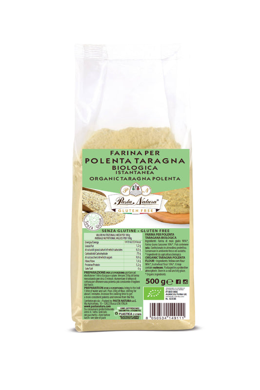 Bio Taragna-Polenta – Glutenfrei & in nur 5 Minuten zubereitet Polenta PASTA NATURA