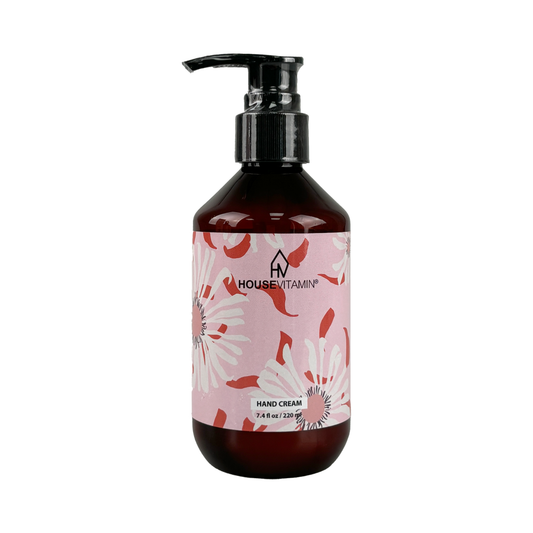 Handcreme-Pumpspender Pfingstrose – 220 ml | Housevitamin Happy Hands Handcreme Housevitamin bv