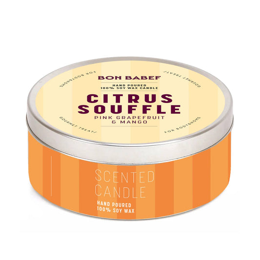 Duftkerze „Citrus Soufflé“ – pure Lebensfreude in Duftform Duftkerze Bon Babef