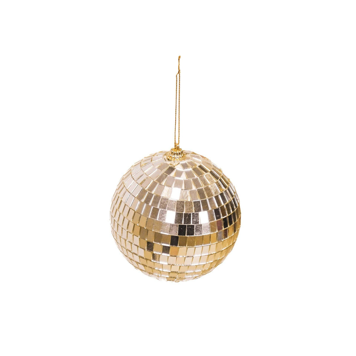 Weihnachtsanhänger Discokugel Gold – 8 cm | Housevitamin Weihnachtsdekoration Housevitamin bv