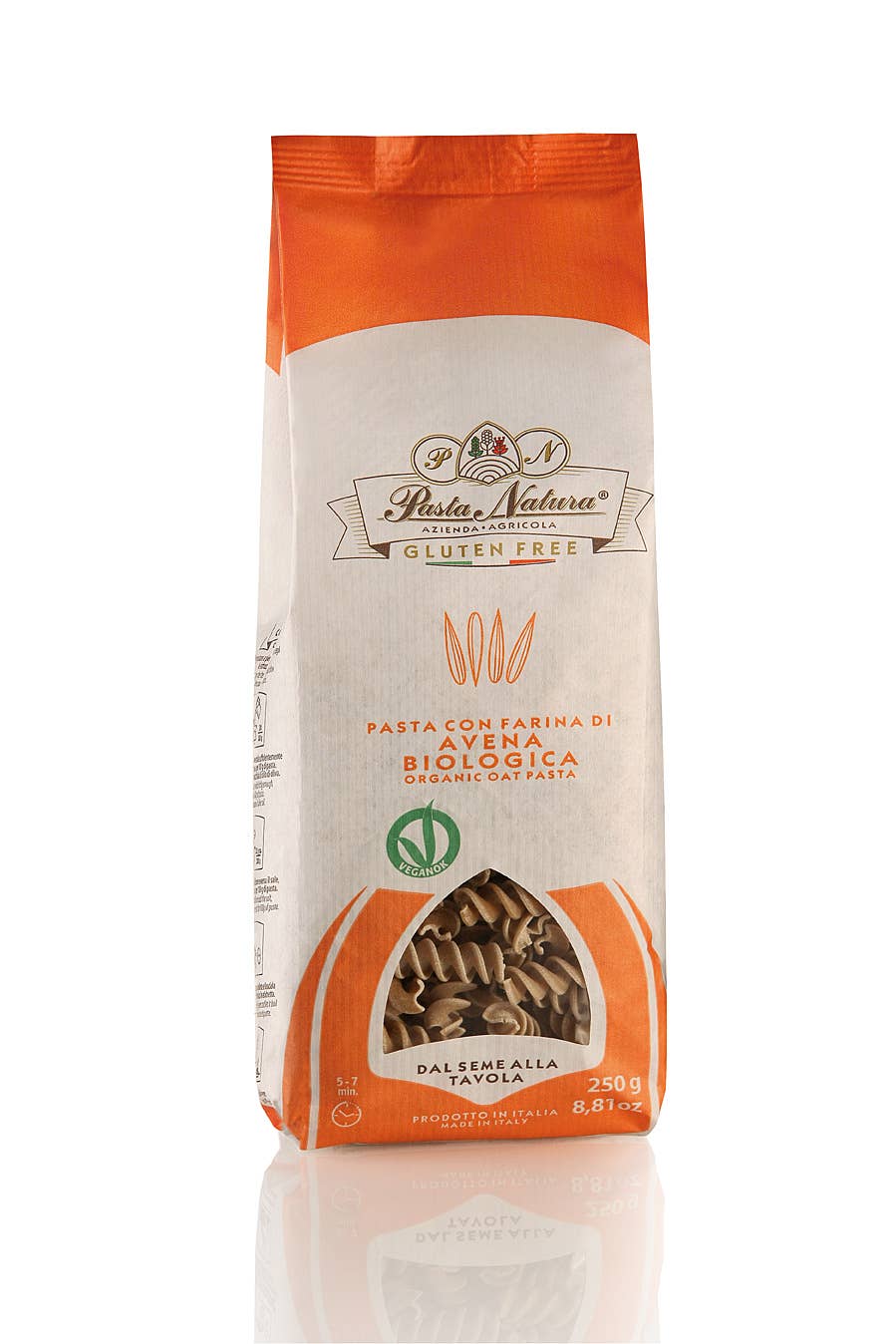 Bio & Glutenfreies Hafer-Fusilli PASTA NATURA
