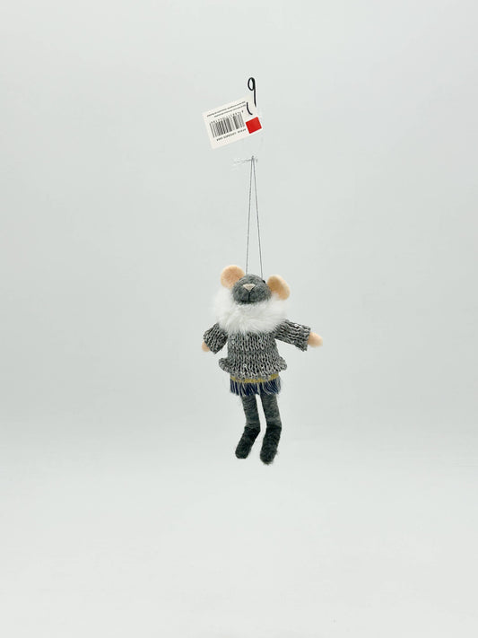 Filzfigur Weihnachtsdekoration – Mr. Mouse Fashion Weihnachtsdekoration Kalid Christmas