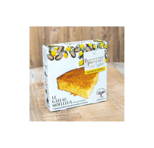 Bio Zitronen-Mandelkuchen – Glutenfrei & Servierfertig