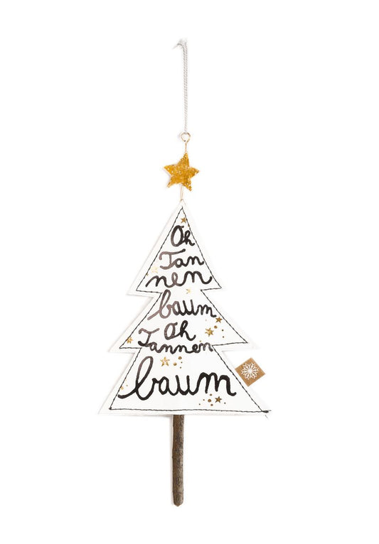 Anhänger „Oh Tannenbaum“ – Good Old Friends Baumschmuck Good Old Friends