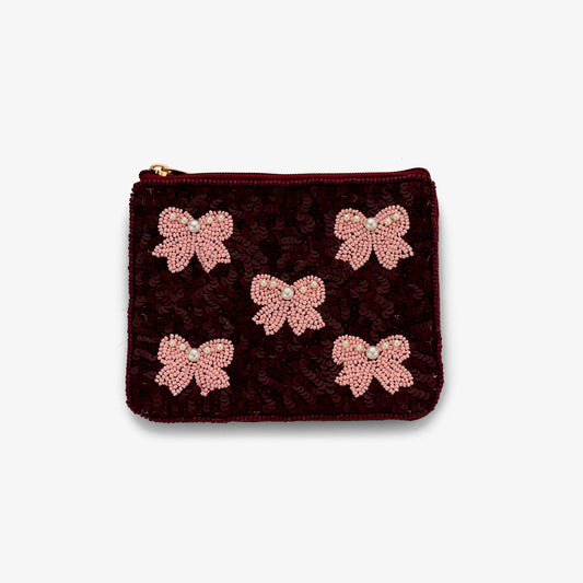 Mini-Clutch mit rosa Schleifen – Für Glitzer-Momente mit Stil