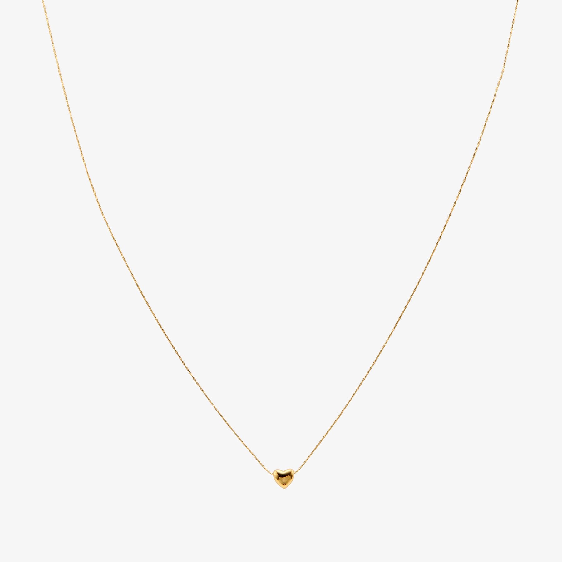 Halskette „Golden Heart“ – zart, zeitlos & voller Gefühl Halskette Biba