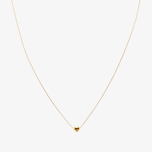 Halskette „Golden Heart“ – zart, zeitlos & voller Gefühl Halskette Biba