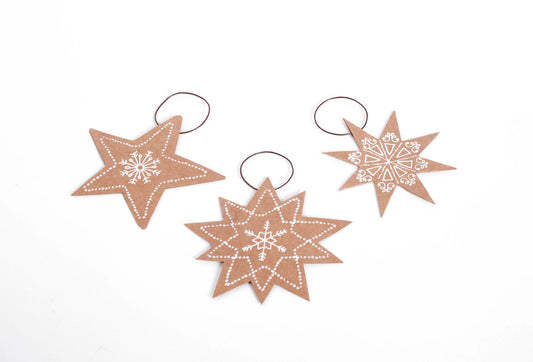 Lebkuchenornamente Sterne – Good Old Friends Baumschmuck Good Old Friends
