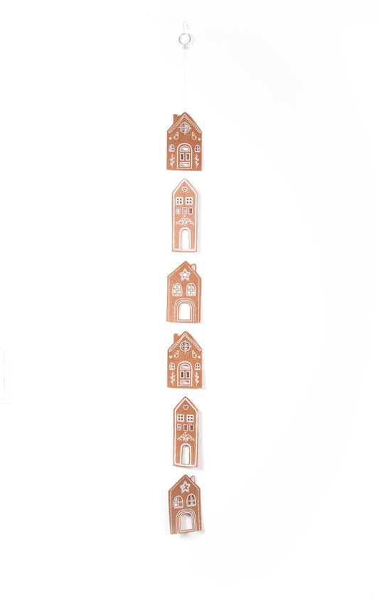 Lebkuchenhaus-Kette von Good Old Friends – Winterliche Dekoration mit Charme