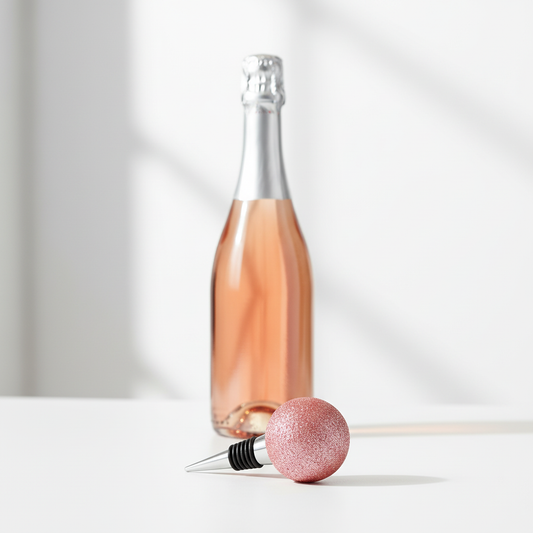 Flaschenkorken Kugel Rosé – 5 × 9 cm Weinzubehör Das Zierwerk