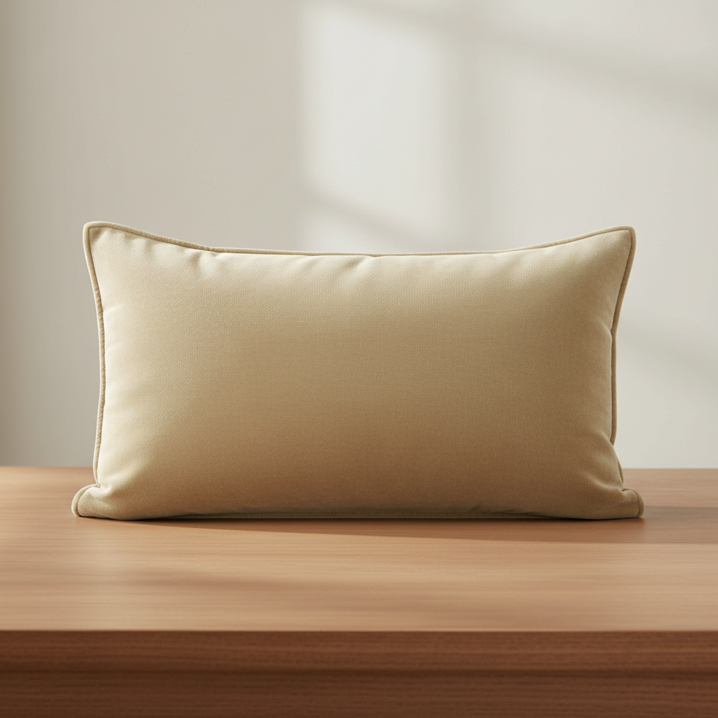 IB Laursen Samt Kissenbezug – Honig, 50x70 cm Kissen Ib Laursen