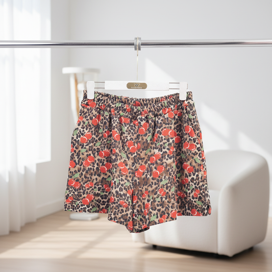 Baumwollshorts mit Kirschmuster – frech, bequem und sommerlich Shorts Das Zierwerk