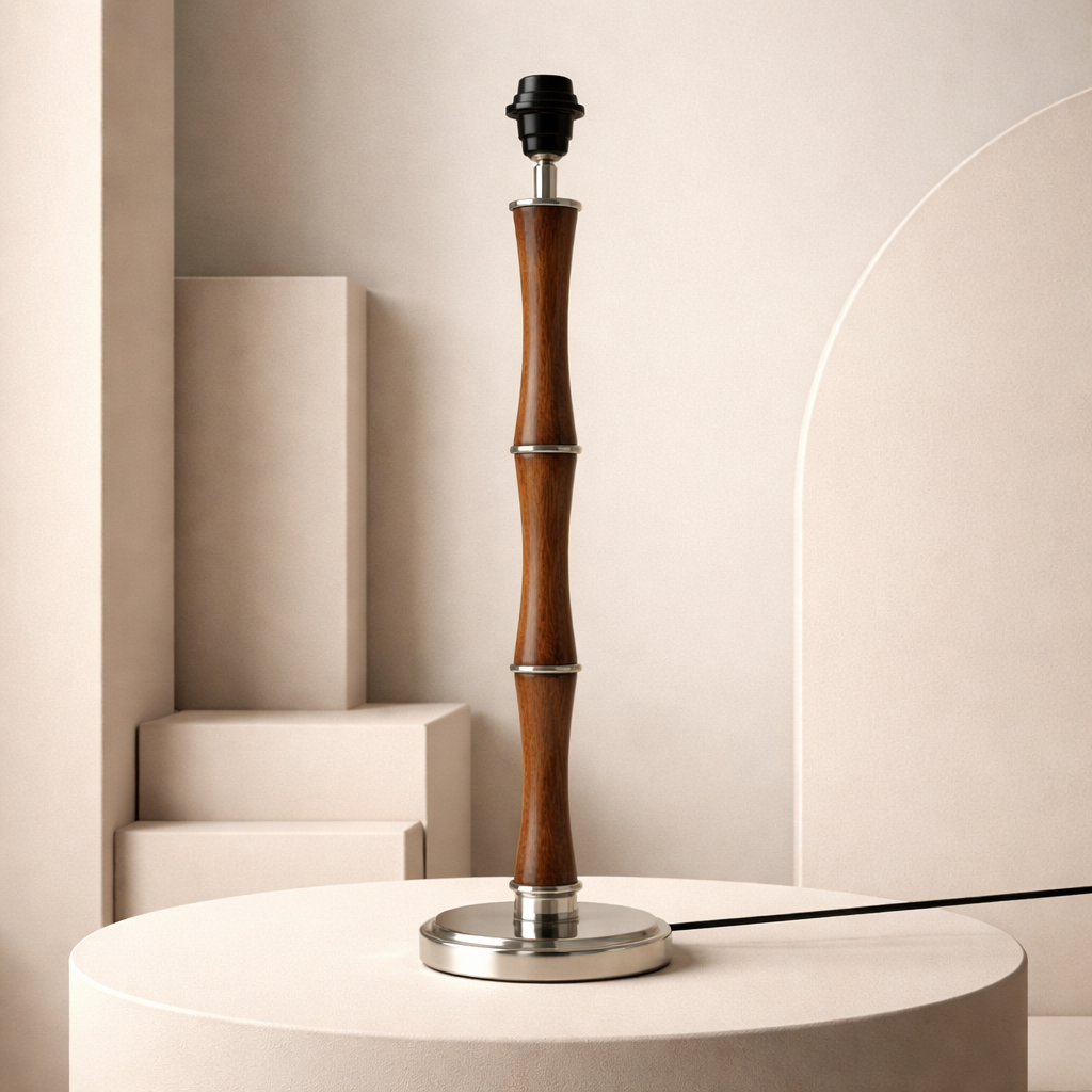Rivièra Maison – Lovely Bamboo Table Lamp | Natürlicher Lampenfuß mit elegantem Design Lampe Rivièra Maison