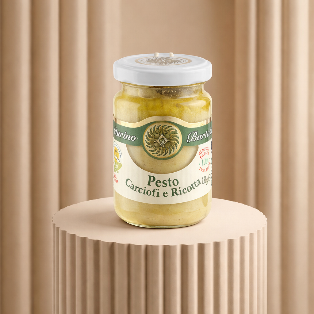 Pesto mit Artischocken – Cremig, aromatisch & aus hochwertigen Zutaten Pesto Frantoio Venturino Bartolomeo