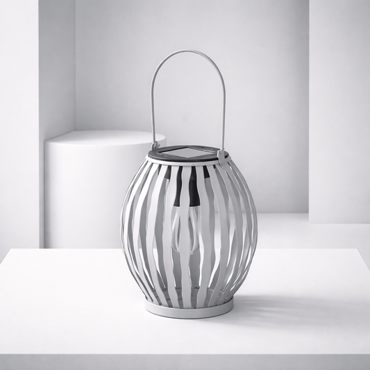 Solar-Laterne Wave mit LED – Outdoor Beleuchtung Lampe Gilde