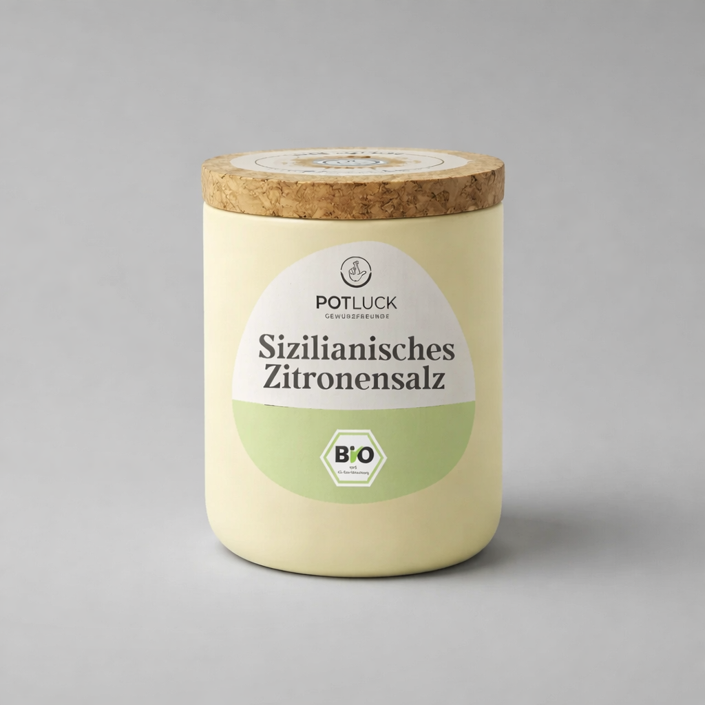 Bio Sizilianisches Zitronensalz – Mediterrane Frische in jedem Gericht Salz Potluck