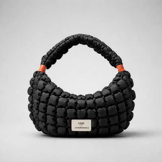 Design-Tasche „Unio x Les Visionnaires“ – Schwarz Tasche Unio Les Visionnaires