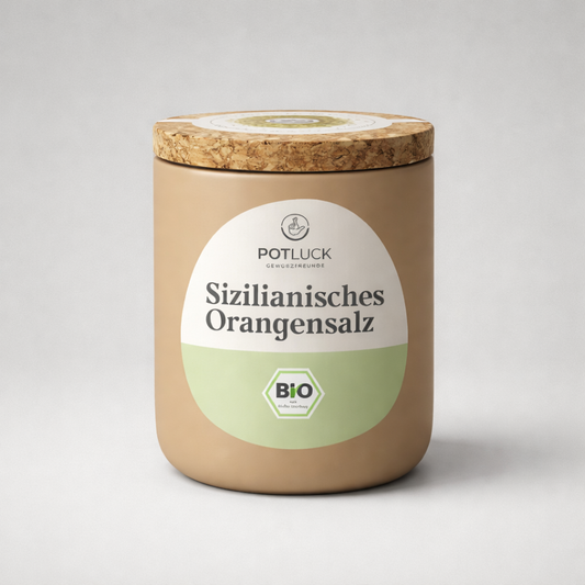 Bio Sizilianisches Orangensalz – Sonnige Frische für süße & herzhafte Gerichte Salz Potluck