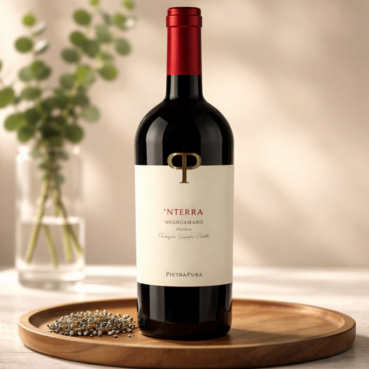 Pietra Pura ‘Nterra Negroamaro – Puglia IGT Wein Das Zierwerk