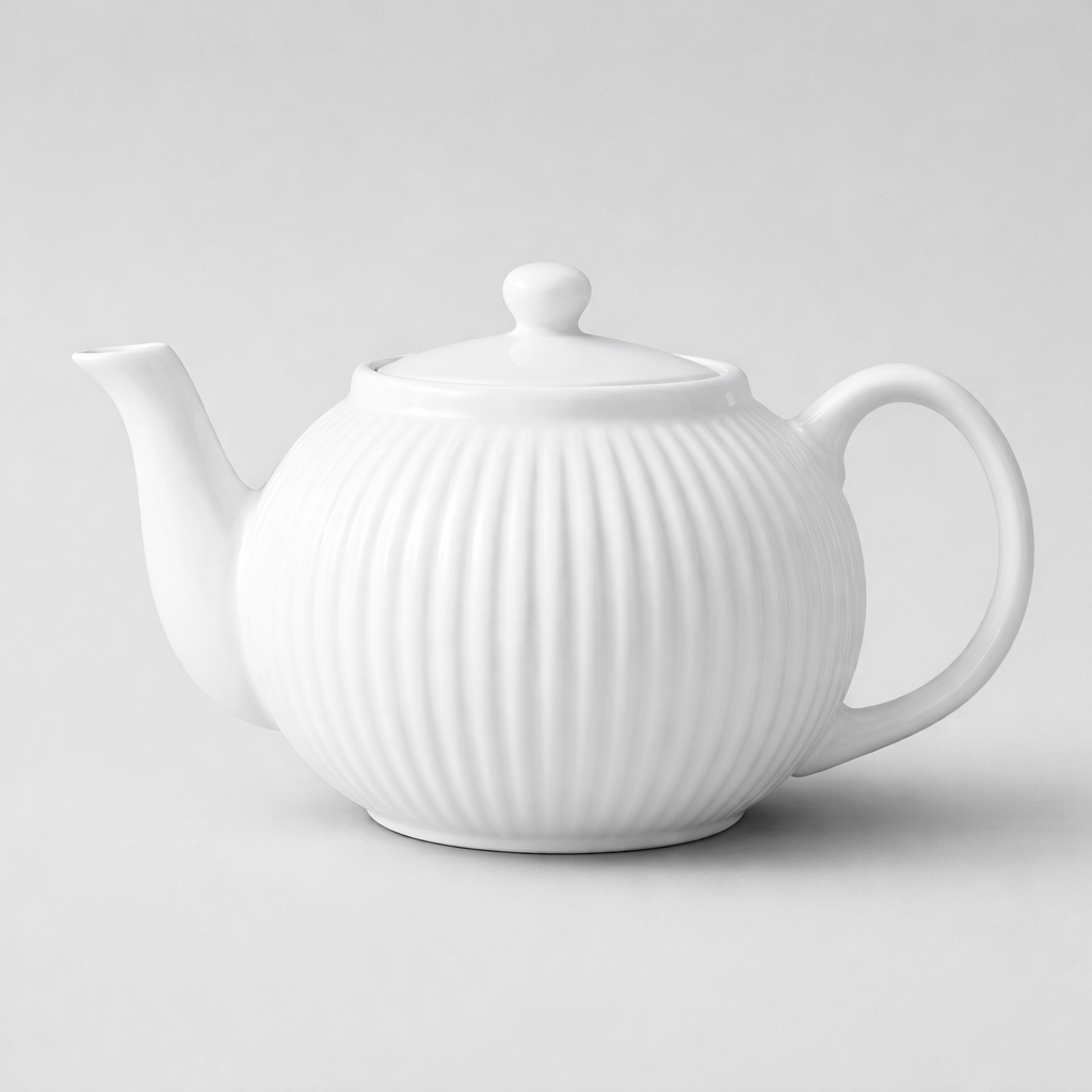 IB Laursen Teekanne Mynte Pure White im Landhausstil Kanne Ib Laursen