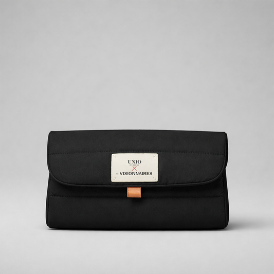 Unio x Les Visionnaires – Kosmetiktasche Schwarz (Unisex) Tasche Unio Les Visionnaires