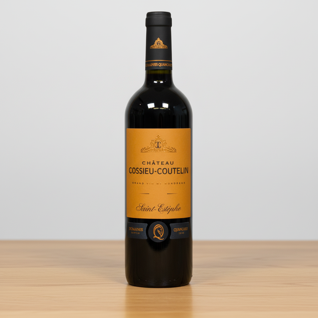 Château Cossieu-Coutelin Saint-Estèphe 2015 – Bordeaux-Rotwein mit Charakter Wein Das Zierwerk