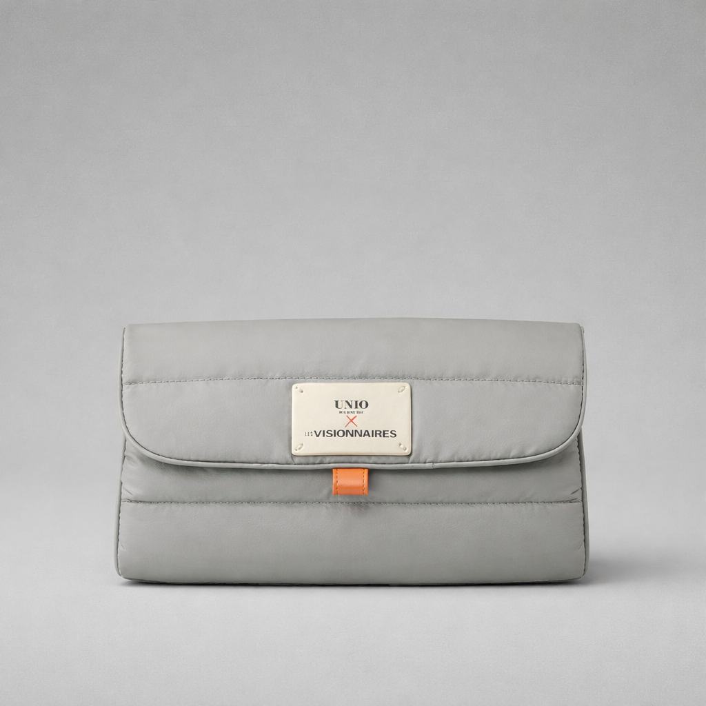 Unio x Les Visionnaires – Kosmetiktasche Grau (Unisex) Tasche Unio Les Visionnaires