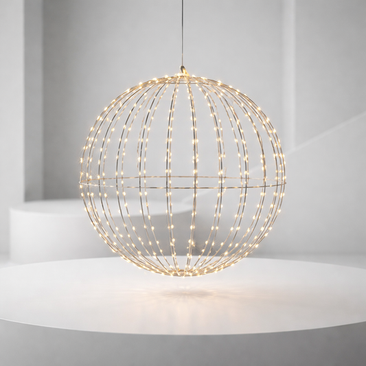 LED-Kugel – Ø 30 cm – warmweiß Lampe Das Zierwerk