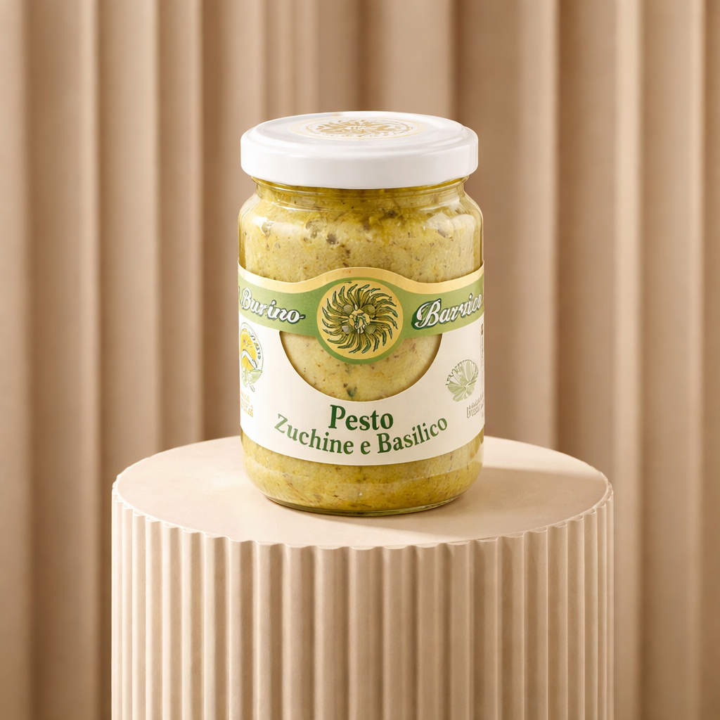 Pesto mit Zucchini – Fein, cremig & mit Basilikum DOP Pesto Frantoio Venturino Bartolomeo