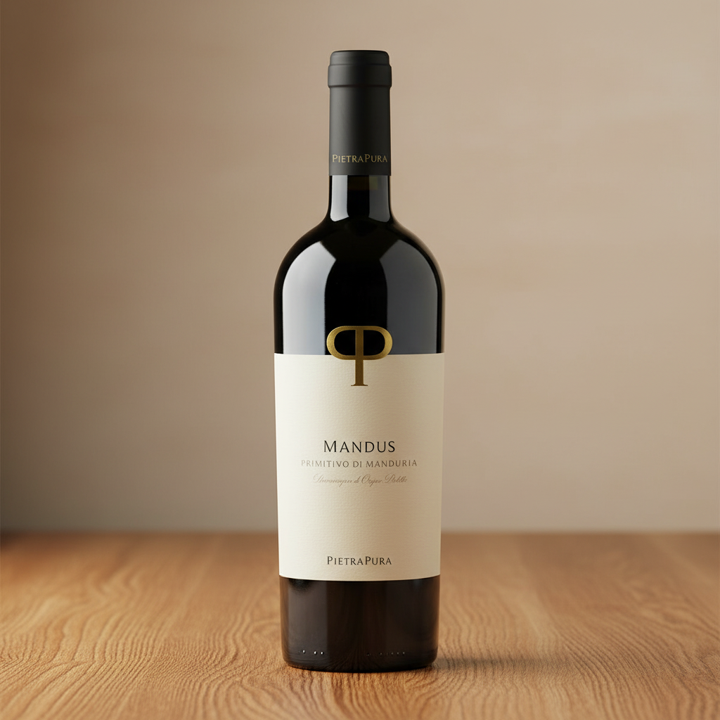 Pietra Pura Mandus 2023 – Primitivo di Manduria DOC Wein Rocca delle Macìe
