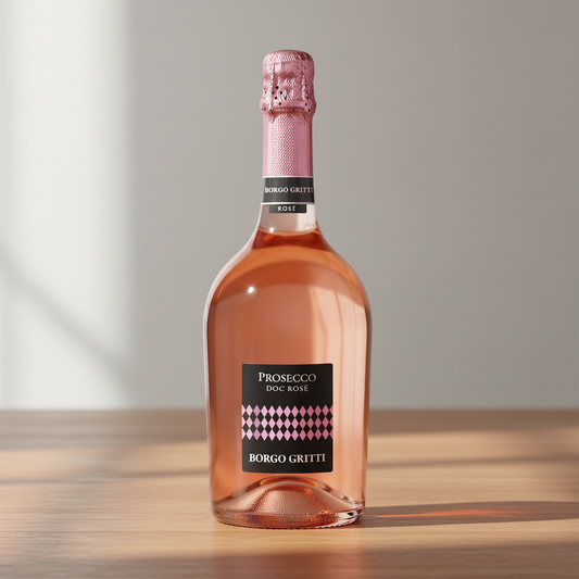 Prosecco Rosé Extra Dry Borgo Gritti – Eleganz trifft Frische Prosecco Borgo Gritti