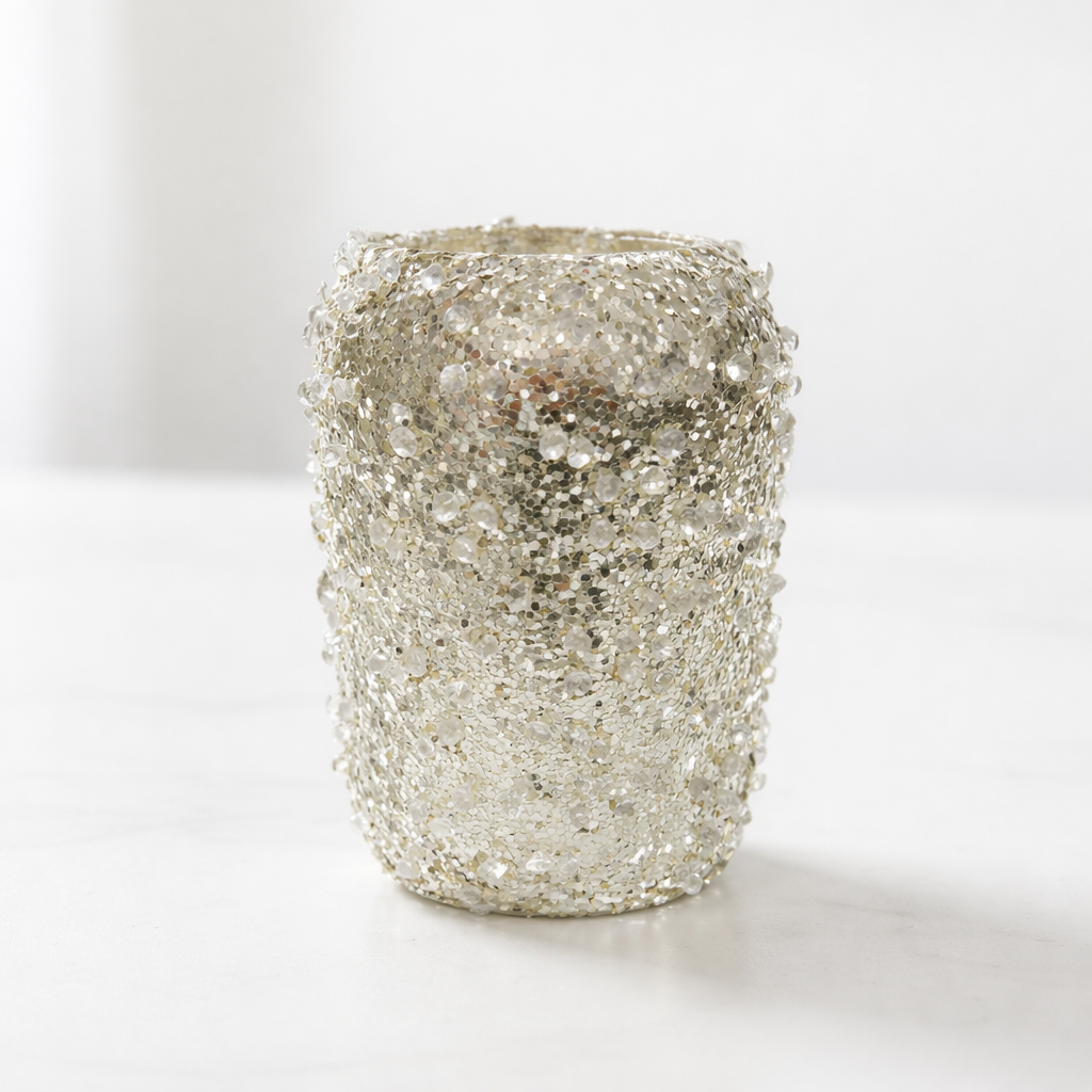 Teelichthalter „Pearl“ Gold – Glanzvolle Eleganz für dein Zuhause Windlicht Das Zierwerk