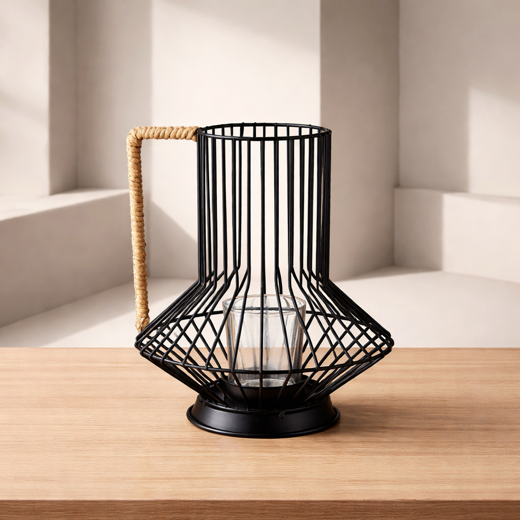 Windlicht „Stockholm“ – Skandinavischer Charme für dein Zuhause Windlicht Das Zierwerk